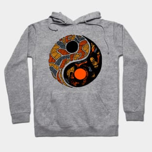 Orangrey Abstract Yin Yang Hoodie